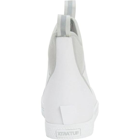 NWT Xtratuf Men's Wheelhouse 6 Inch Ankle Deck Boot, White-Size 11 - Picture 4 of 6